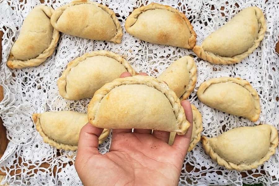 Argentinian Empanadas Cooking Experience in Palermo, Bs As - Sitting down to eat your own empanadas
