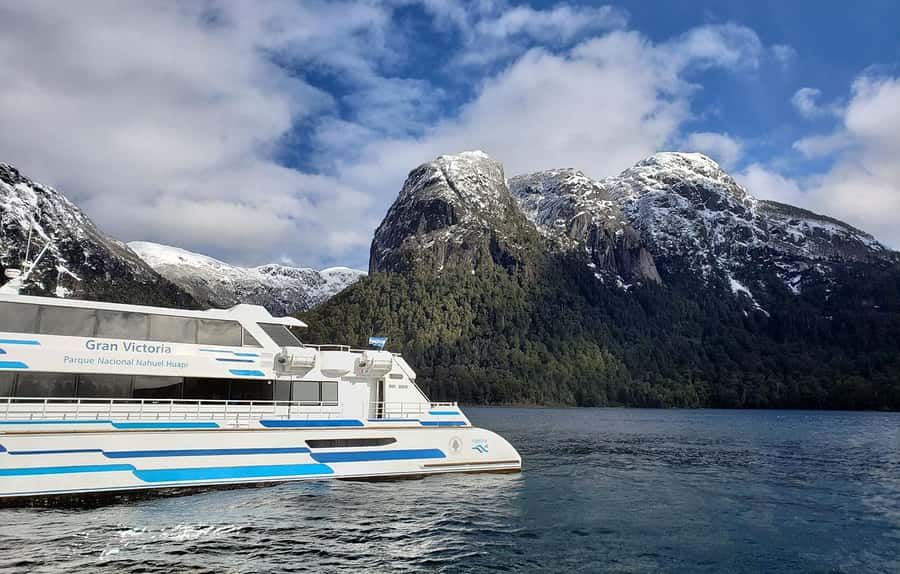 Bariloche: Puerto Blest and Cascada de los Cántaros (Waterfall of the Cantaros) - Crossing Nahuel Huapi by catamaran
