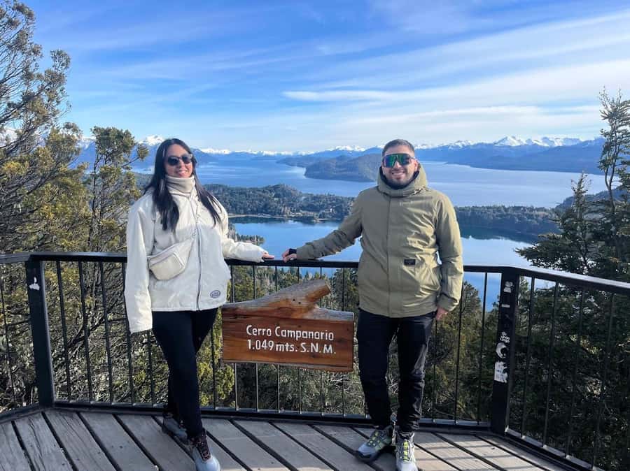 Bariloche "Small Circuit" with Chairlift Campanario Hill - Cerro Campanario and the chairlift view