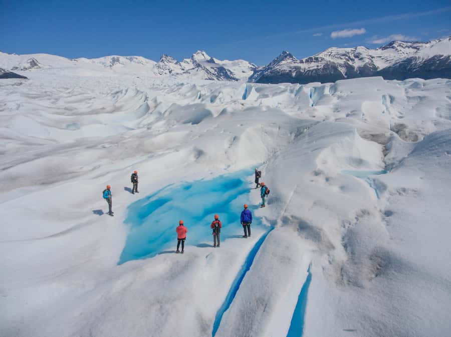 Big Ice: Explore the heart of the Perito Moreno Glacier - Crossing Lago Rico beneath the glacier