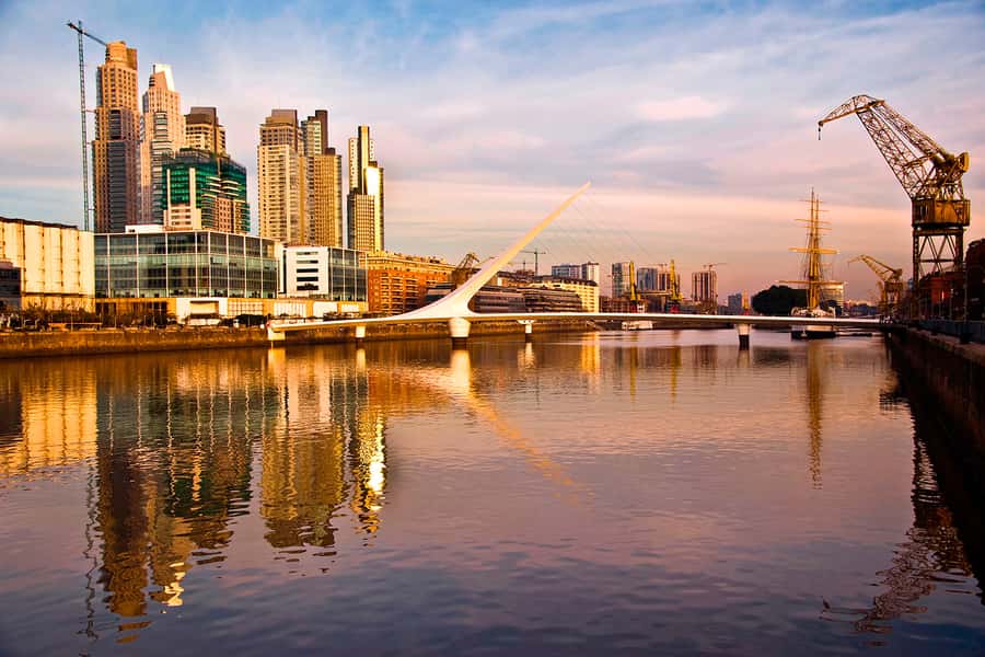 Buenos Aires City Tour with Luxury Lunch - Puerto Madero and the modern waterfront