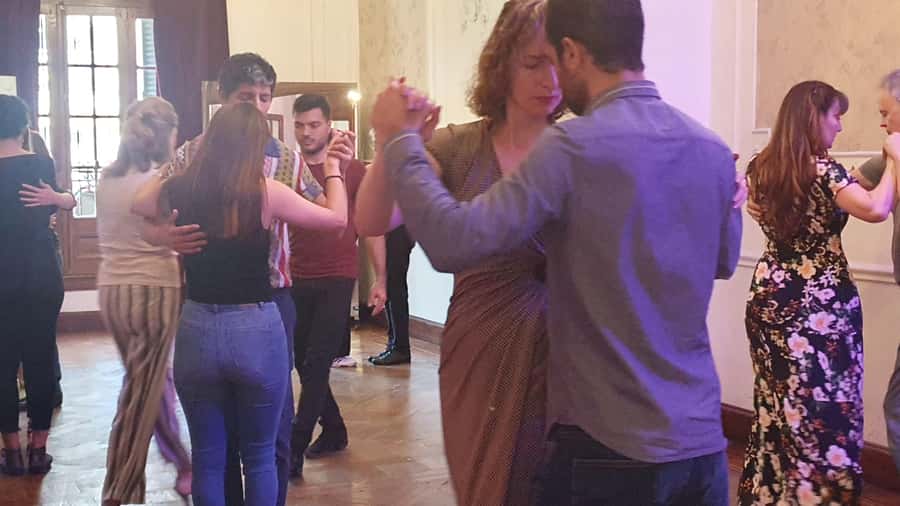 Buenos Aires: Group tango class with mate and snacks - Mate, sweets, and the Spanish-style patio