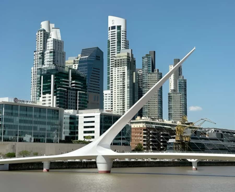 Buenos Aires : Highlights Walking Tour With A Guide - Puerto Madero shows Buenos Aires at its newer and sleeker