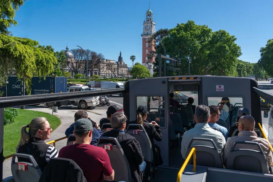 Buenos Aires: Hop-On Hop-Off City Bus Tour - Palermo, parks, and Recoleta
