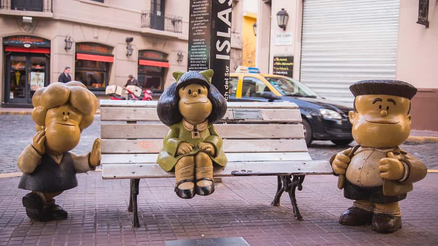 Buenos Aires: San Telmo and Market Guided Walking Tour - Meeting Mafalda in San Telmo