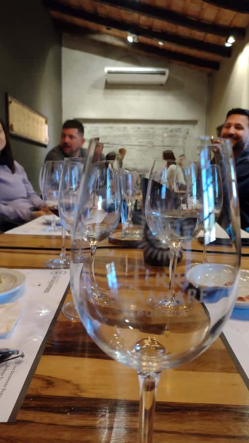 Córdoba: Wine Tour Privado a Colonia Caroya - Día completo - A three-course lunch with Córdoba wines