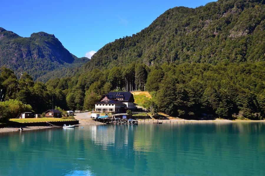 Crossing to Puerto Blest and Cascada de los Cántaros - Puerto Blest, where the lake meets thick forest
