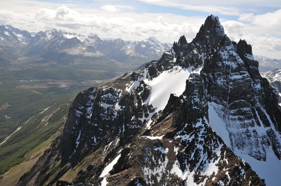Emerald Lagoon Helicopter seeing - Carbajal Valley and the old peat bogs