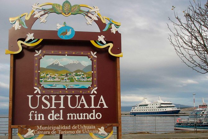 Exploring Ushuaia: Double Decker Bus Tour - The waterfront finish and maritime connections