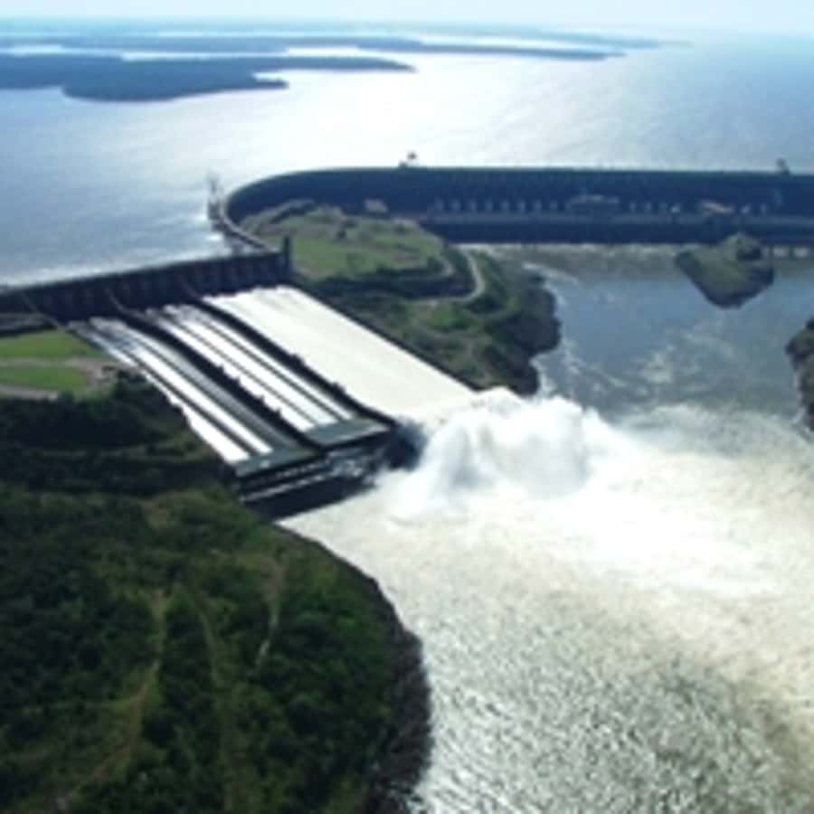 From Argentina: Iguazu Falls Brazil Side & Itaipu Dam - The Brazilian side of Iguazu Falls in one morning