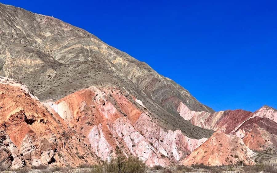 From Jujuy: Salinas Grandes with Purmamarca - Arriving at Salinas Grandes