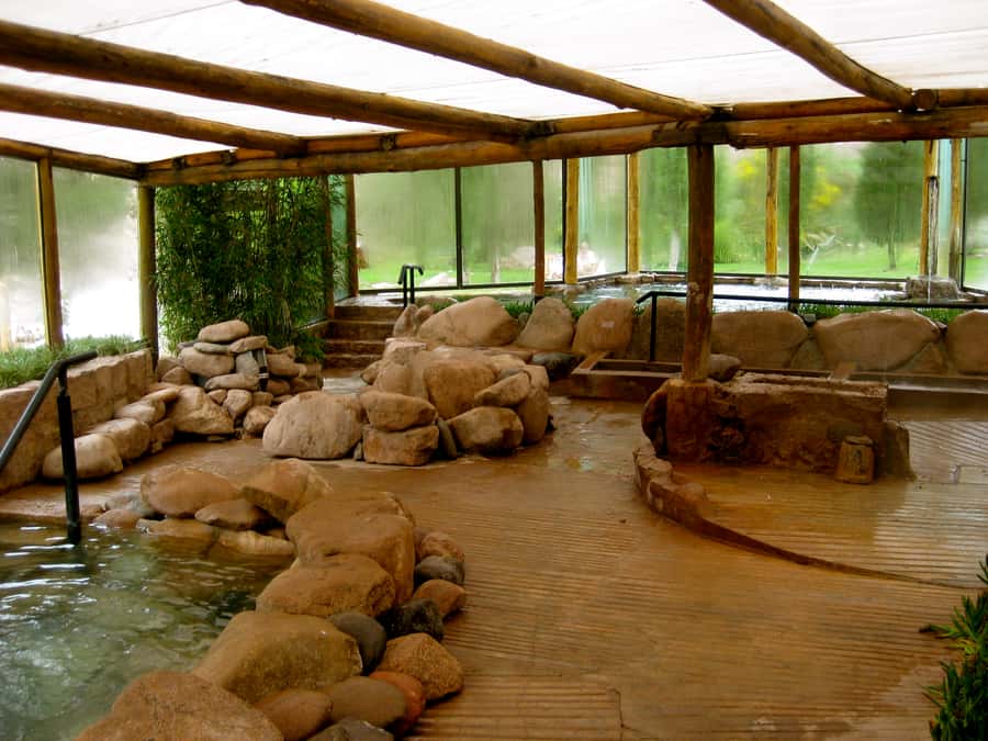 From Mendoza: Premium Spa Day at the Cacheuta Hot Springs - The mountain road from Mendoza