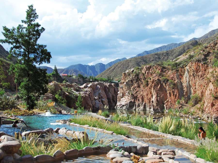 From Mendoza: Premium Spa Day at the Cacheuta Hot Springs - The grotto sauna and mud treatment