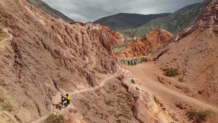 From Salta: Salinas Grandes, Purmamarca & Los Colorados Hike - Seven Colors Hill and the village of Purmamarca