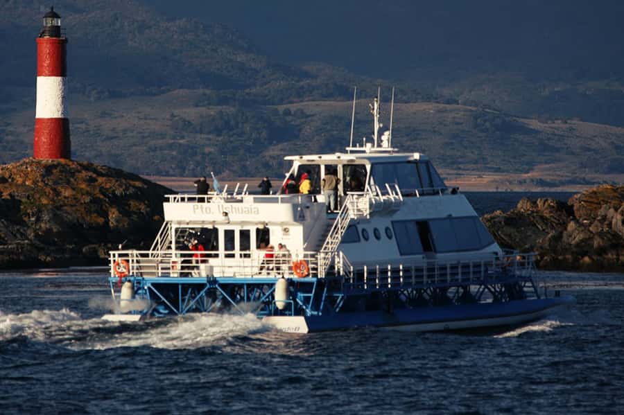 From Ushuaia: Beagle Channel Catamaran Tour - Cormorants, the SS Monte Cervantes, and a maritime story