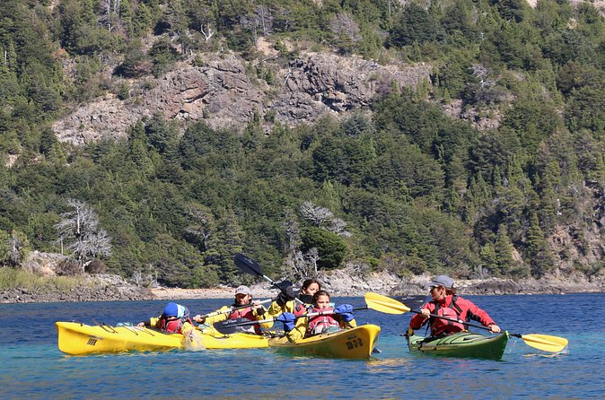 Half a day of kayaking on the Nahuel Huapi lake in private service - Timing, Transport, and Weather Considerations