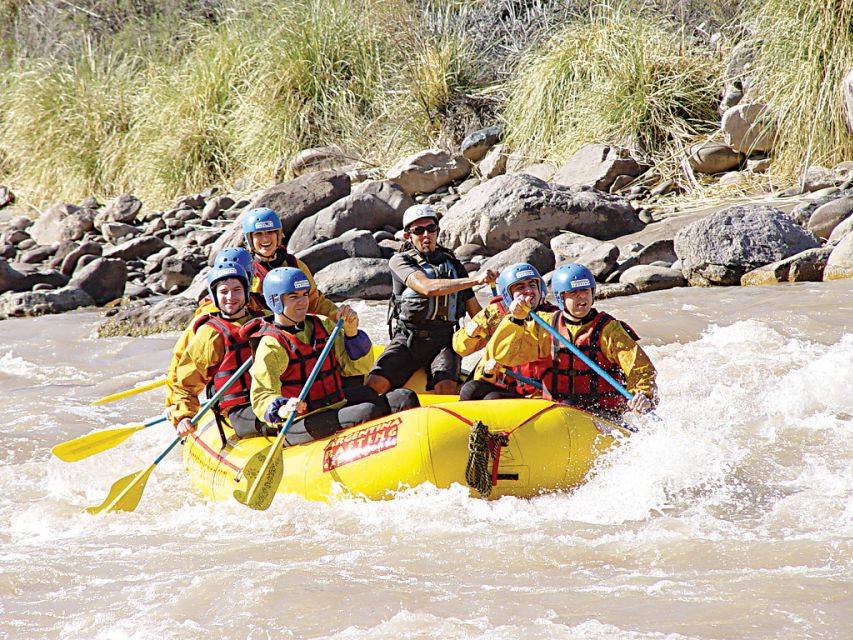 Half Day Rafting Mendoza River - Lunch at the Base, With a Built-In Pause