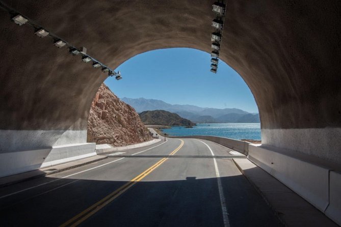 High Mountain Shared Tour - Potrerillos Lake gives you the first big view
