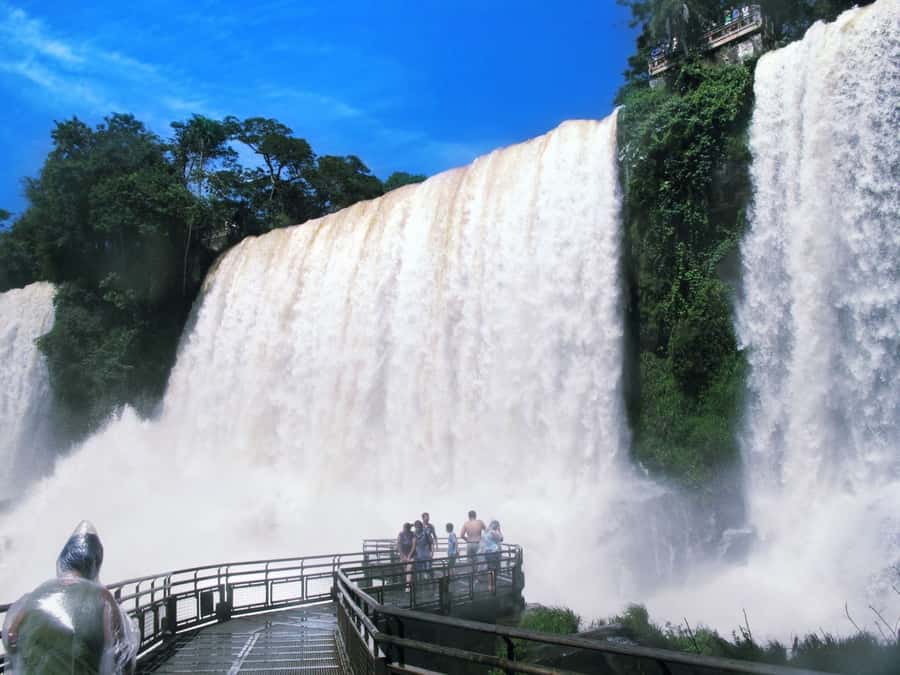 Iguazu Falls Argentinean Side from Puerto Iguazu - The Lower Path and the closest views