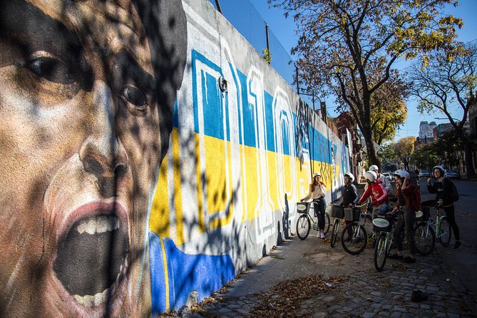 La Boca and City Center Bike Tour - Puerto Madero shows the newer Buenos Aires