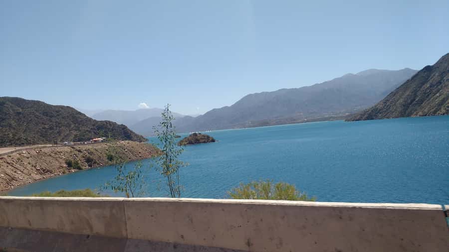 Mendoza: half day in the Andean foothills - Through the tunnel toward Potrerillos Dam