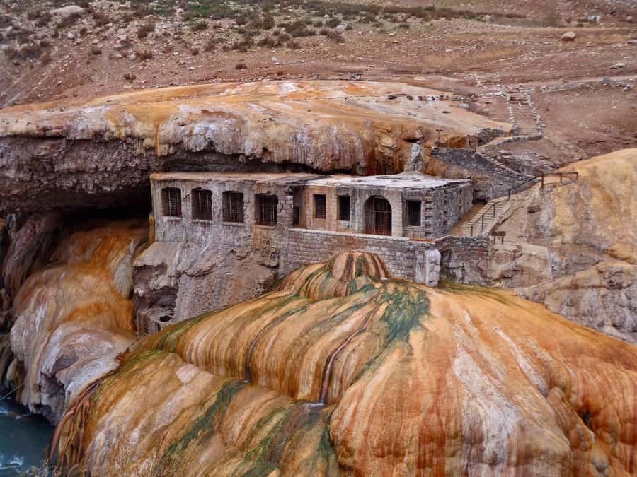 Mendoza: High Andes Mountain Private Guided Tour - Puente del Inca and its mineral colors