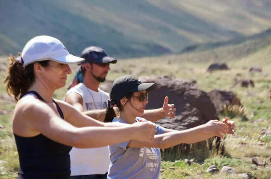 Mendoza: Hiking, Meditation & Yoga in the Andes with Lunch - Leaving Mendoza for the high Andes