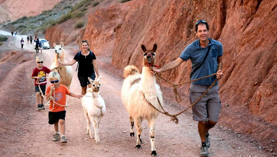 Purmamarca: Hiking with Llamas through multicolored mountains - What to pack for the colorful mountains