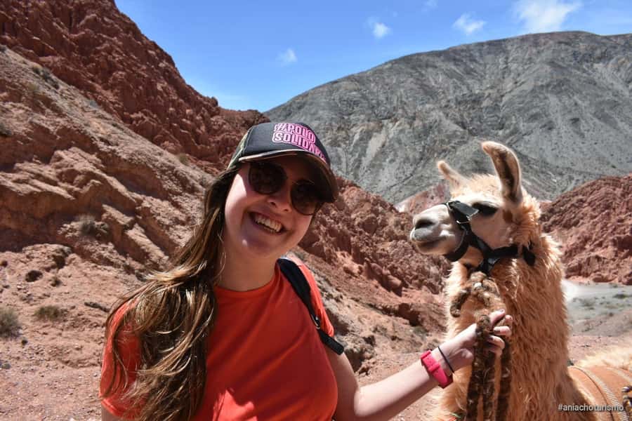 Purmamarca: Hiking with Llamas through multicolored mountains - Starting beside the cemetery on Paseo de los Colorados