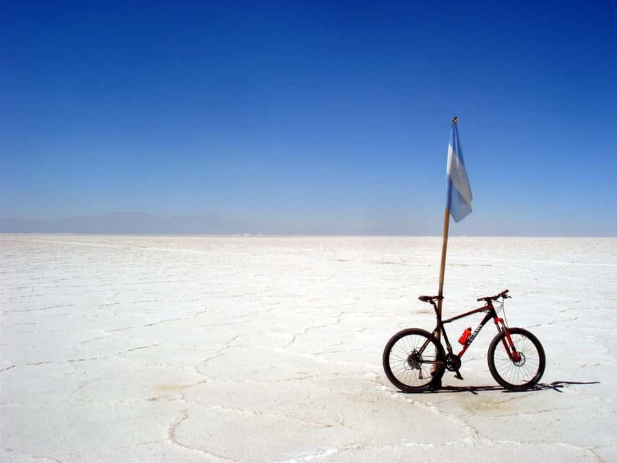 Salinas grandes by bike with lunch - A picnic lunch far from the crowds