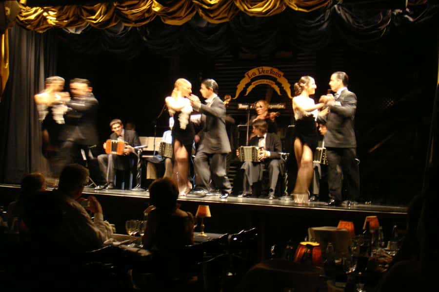 Tango show in La Ventana with optional Dinner - The tango orchestras and singers