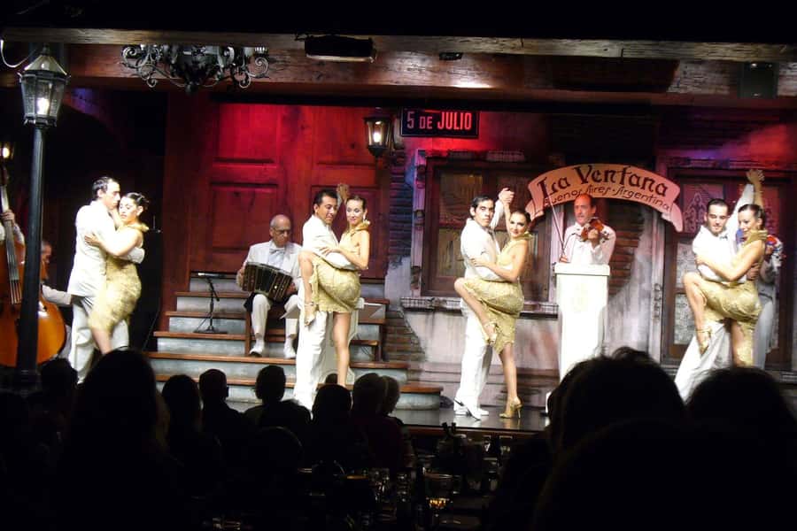 Tango show in La Ventana with optional Dinner - Four dance couples and the story of tango