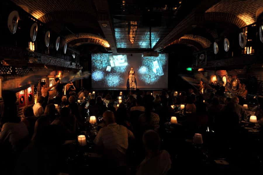 Tango show in La Ventana with optional Dinner - The Evita segment and the theatrical finish