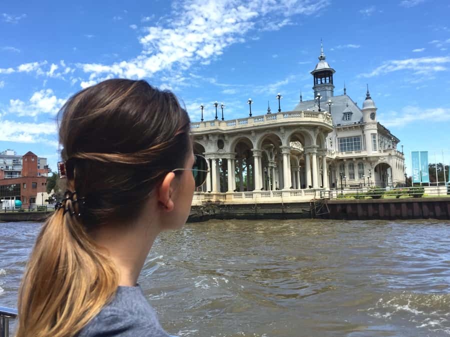 Tigre: River Delta Panoramic Boat Tour - Island homes, schools, and churches