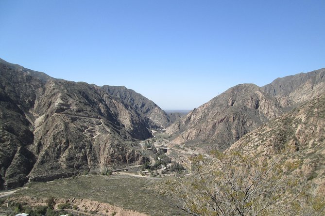 Trekking + Rapeles + Terma de Cacheuta ("Thermal Water Park") - Hiking the Virgin of Cacheuta trail