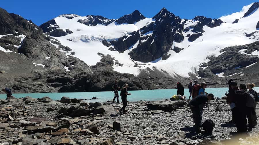 Trekking to Vinciguerra glacier and Tempanos lagoon - Lunch, mate, and the human touches