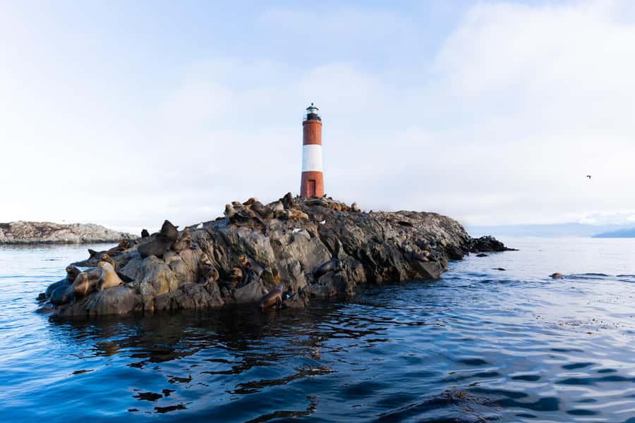 Ushuaia: Beagle Channel Catamaran Tour - Heated seating, deck views, and motion on the water