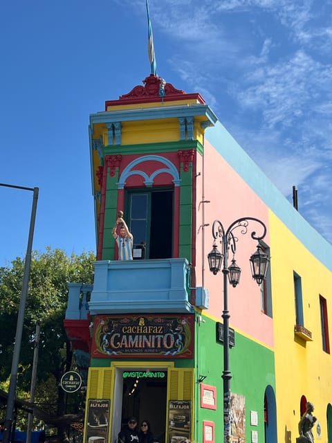 Walking Tour of San Telmo and La Boca with local food - Walking through Lezama Park toward La Boca