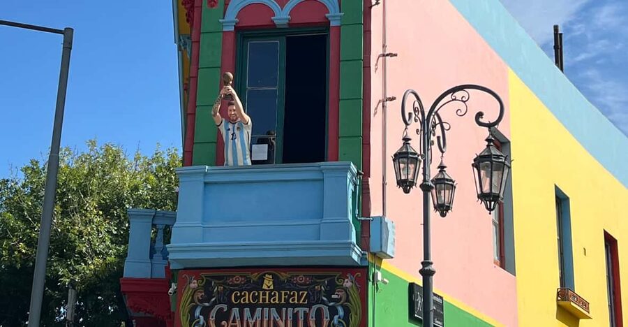 Walking Tour of San Telmo and La Boca with local food - Ending at a Maradona-themed bar